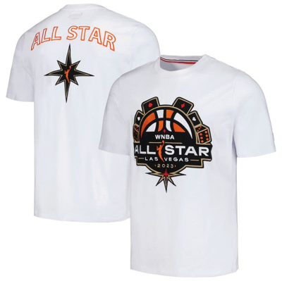 Fisll Unisex   White 2023 Wnba All-star Game Applique T-shirt