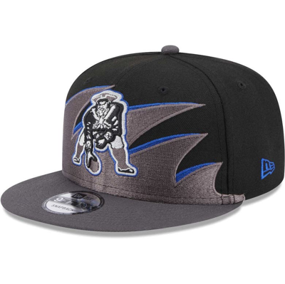 New Era Black New England Patriots Tidal Wave 9fifty Snapback Hat