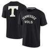 Fanatics Signature Unisex  Black Tennessee Volunteers Super Soft Short Sleeve T-shirt In Black