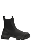 GANNI RUBBER ANKLE BOOTS BOOTS, ANKLE BOOTS BLACK