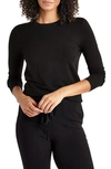 Splendid Jeanne Crewneck Sweater In Black