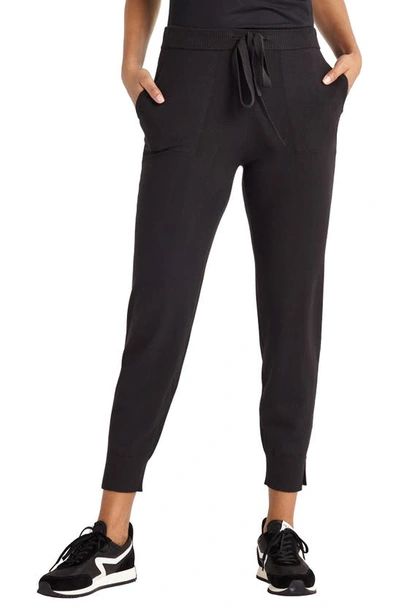 Splendid Jeanne Sweater Joggers In Black