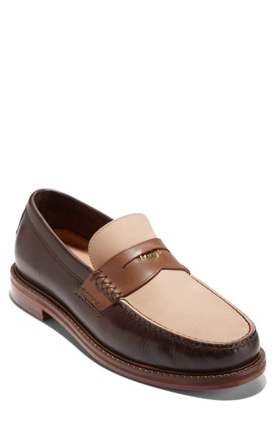 Cole Haan American Classics Pinch Penny Loafer In Ch Dark Chocolate
