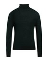 Eleventy Man Turtleneck Dark Green Size S Virgin Wool