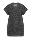 Valentino Garavani Woman Sweater Charcoal Size S Mohair Wool, Polyamide, Wool In Grey
