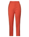 Joseph Colman Cropped Wool-blend Twill Slim-leg Pants In Brick