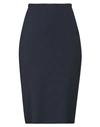 Chiara Boni La Petite Robe Woman Midi Skirt Midnight Blue Size 6 Polyamide, Elastane