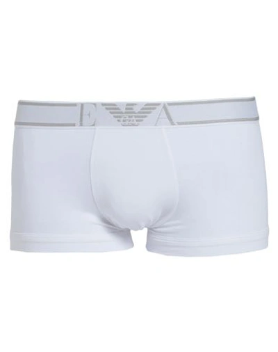 Emporio Armani Man Boxer White Size S Cotton, Modal, Elastane