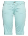 Jacob Cohёn Woman Shorts & Bermuda Shorts Sky Blue Size 27 Cotton, Elastane In Blue