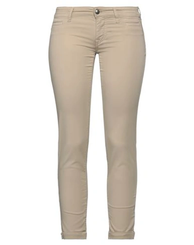 Jacob Cohёn Woman Pants Sand Size 30 Lyocell, Cotton, Elastane In Beige