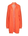 Aniye By Woman Cardigan Orange Size M Mohair Wool, Polyamide, Wool