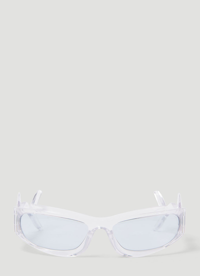 Burberry Shark Runway Sunglasses In Clear ModeSens