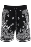 AMIRI AMIRI BANDANA KNITTED SHORTS