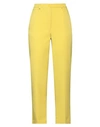 Vicolo Woman Pants Lime Green Size Xs Polyester, Elastane