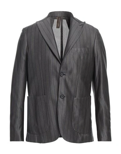 Twenty-one Man Suit Jacket Steel Grey Size 40 Cotton