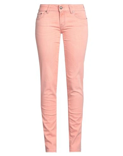 Jacob Cohёn Woman Jeans Pink Size 30 Cotton, Elastane