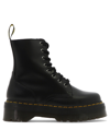 Dr. Martens Jadon Lace-up Boots In Black Polished