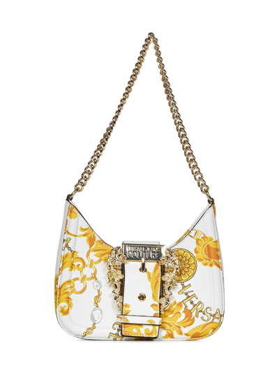Versace Jeans Couture Shoulder Bag In White