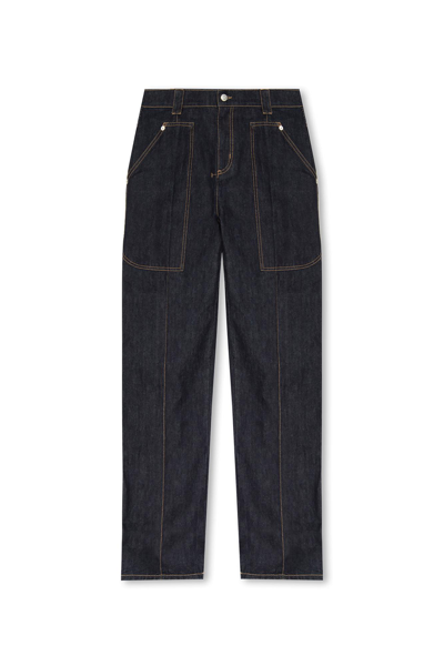 Alexander Mcqueen Straight Leg Jeans