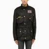 Barbour Long-sleeved Casual Jacket In Black