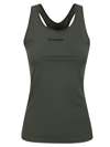 Jil Sander Tank Top In Technical Fabric In Thyme Green