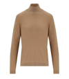 Weekend Max Mara Kiku Camel Turtleneck Sweater In Cammello