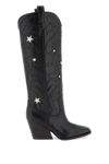 Stella Mccartney Cloudy Cowboy Boot In Black Stone (black)