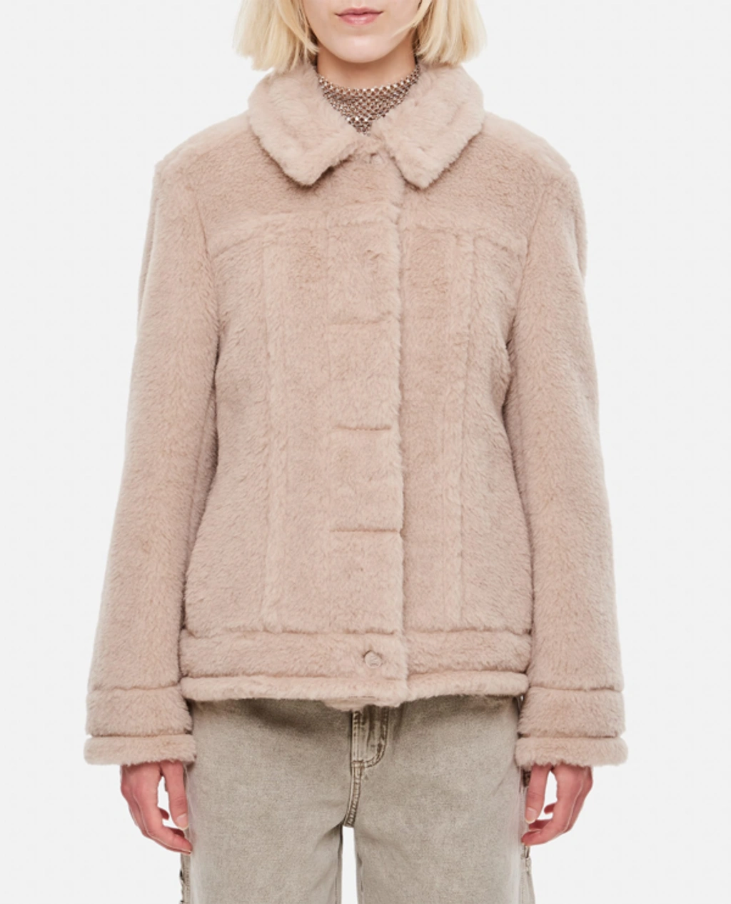 rin-k様　MaxMara Teddino Biker Short Coat 73327970?w=1024