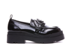 Liu •jo Love 41 50mm Logo-plaque Loafers In Black