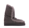 Mou Gray 24 Shearling Boots In Grey
