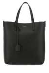 SAINT LAURENT SAINT LAURENT WOMAN BLACK LEATHER TOY SHOPPING BAG