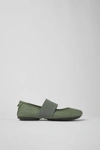 Camper Right Nina Leather Mary Jane In Green