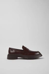 Camper Walden Penny Loafer In Maroon