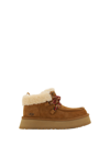 Ugg Funkarra Cabin Cuff Chestnut Ankle Boot In Brown