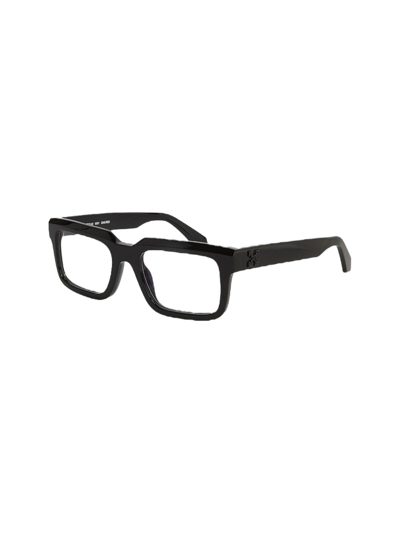 Off-white Optical Style 40 Glasses In 1000 Black