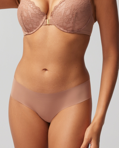 Soma Women's Cheeky Hipster Panty In Warm Nude Size Xl |  In Brown