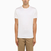 Loro Piana Silk & Cotton Soft Jersey T-shirt In White