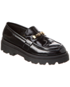 Bruno Magli Lapo Leather Loafer In Black