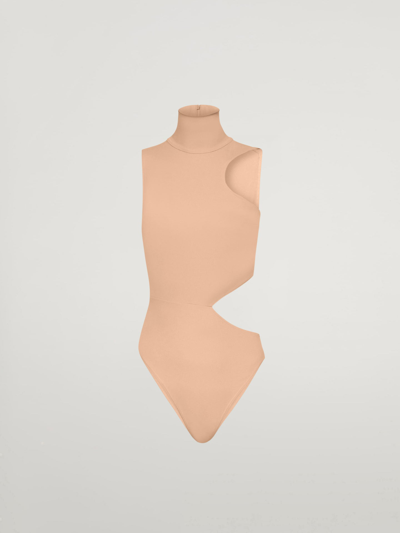 Wolford High Neck Cut Out Body In Multi-colored
