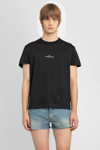 Maison Margiela Distorted Logo T-shirt In Black