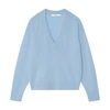 Iro Izie V-neck Jumper In Light_blue