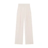 Iro Jeon High Rise Wide-leg Pants In Ecru