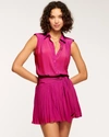 RAMY BROOK PEYTON BUTTON DOWN MINI DRESS