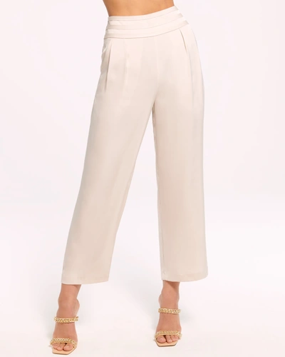 Ramy Brook Joss Cropped Wide Leg Pant In Sandstone