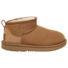 Ugg Kids Classic Ultra Mini Twinface Sheepskin Booties In Brown