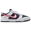 Nike Dunk Low Premium Sneaker In White/university Red/obsidian