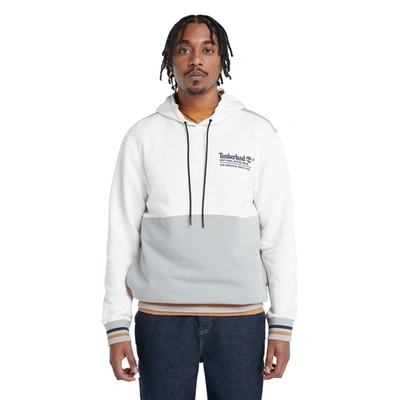 Timberland Mens  Back To School Hoodie In White/grey