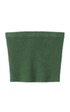 By Malene Birger Giovania Ribbed Knit Tube Top In Green