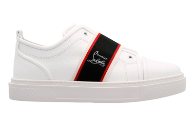 Pre-owned Christian Louboutin Adolescenza Sneaker White