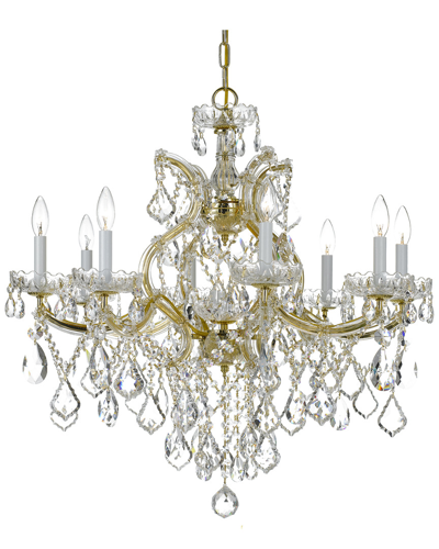 Crystorama 9-light Maria Theresa Chandelier In Transparent
